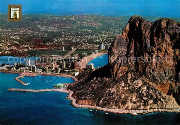 Calpe Vista aérea del Penon de Ifach