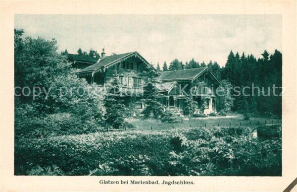 Glatzen Marienbad Tschechien Jagdschloss