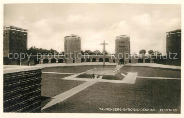Hohenstein Ostpreussen Tannenberg Nationaldenkmal Ehrenhof