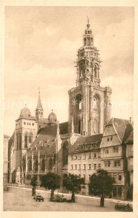 Heilbronn Neckar St Kilianskirche vor der Restaurierung
