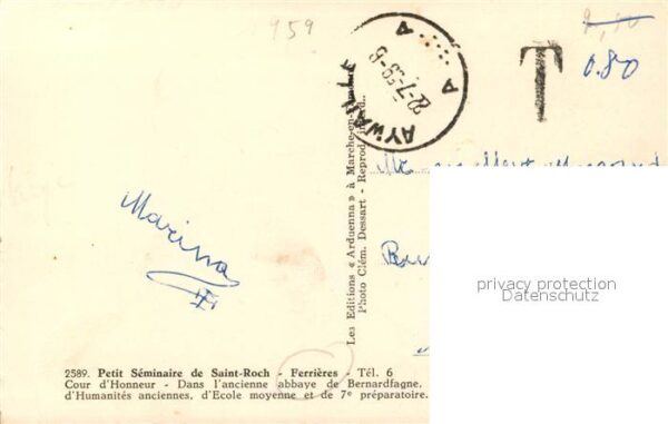 Ferrieres Liege Petit Séminaire de Saint Roch Cour d_Ho – Bild 2