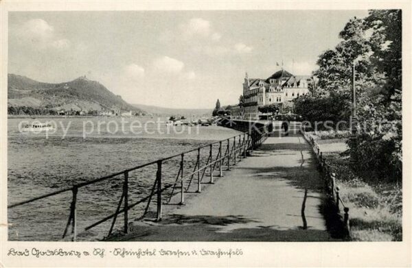 Bad Godesberg Rheinhotel Dreesen und Drachenfels