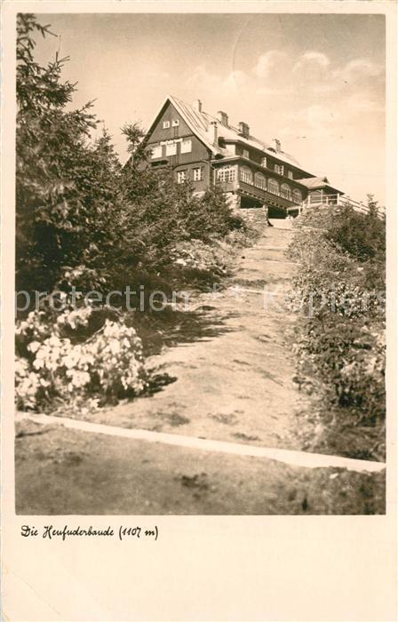 Bad Flinsberg Isergebirge Heufuderbaude Silesia Nr 2091