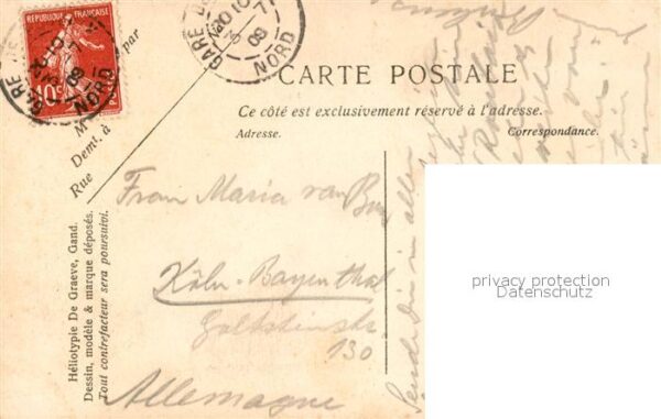 Gand Belgien Chateau des Comtes I vu du Pont de l'Ex – Bild 2
