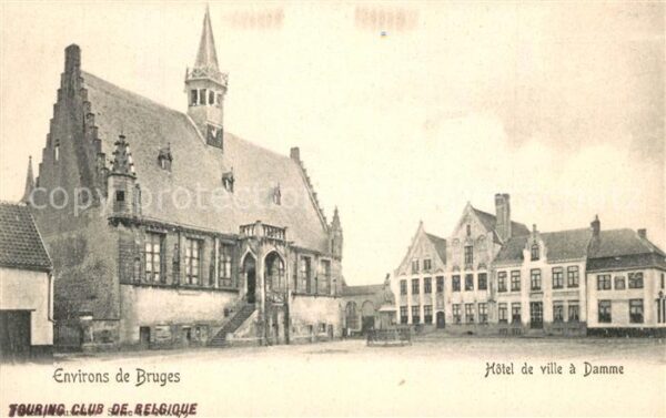 Damme West-Vlaanderen Hotel de Ville