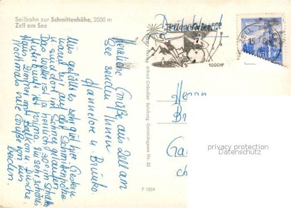 Zell See Seilbahn zur Schmittenhöhe Hohe Tauern – Bild 2