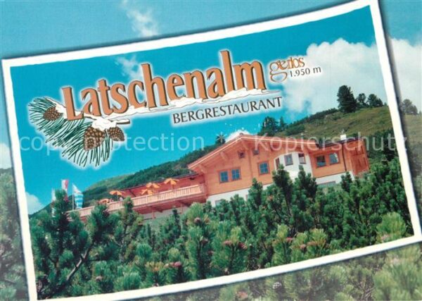 Gerlos Latschenalm Bergrestaurant