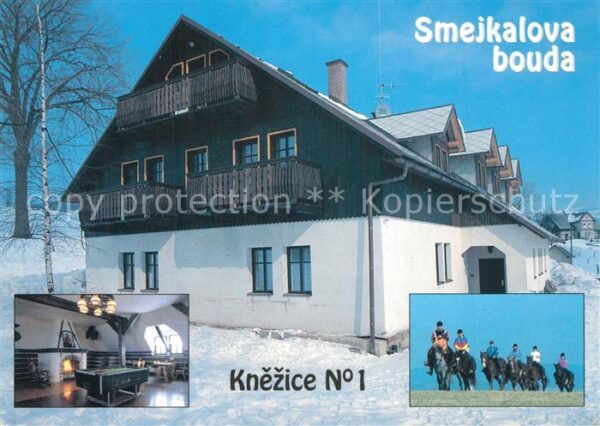 Vrchlabi Smejkalova bouda Reiten Ausritt