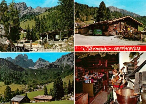 Filzmoos Oberhofalm am Fusse der Bischofsmütze L
