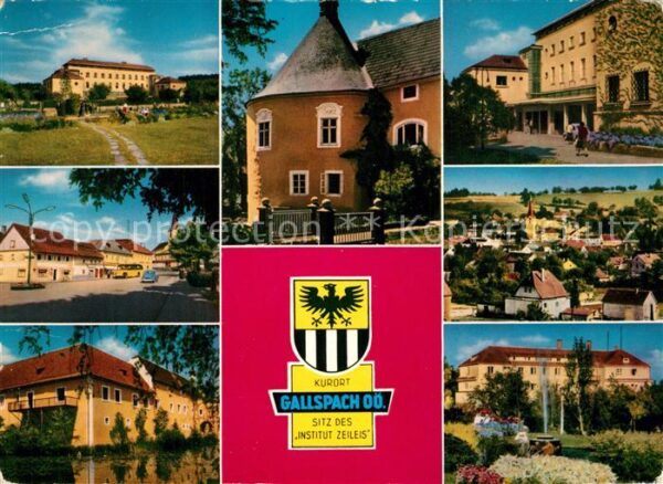Gallspach Institut Zeileis Kurpark Schlosseingang
