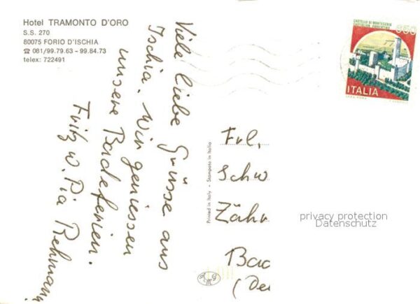 Forio d Ischia Hotel Tramonto d_Oro Swimming Pool Hall – Bild 2
