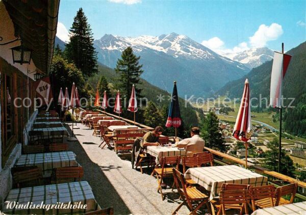 Badgastein Windischgrätzhöhe Berggaststätte Terras