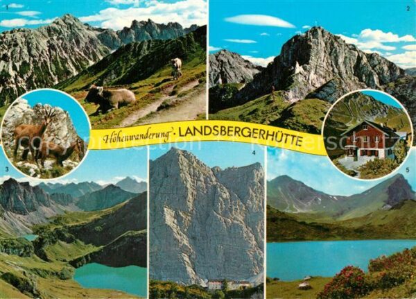 Tannheim Tirol Höhenwanderung Tannheimer Berge Landsbe