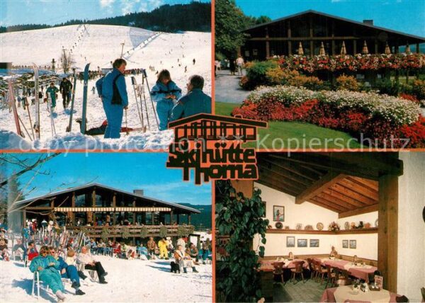 Hinterzarten Skihütte Thoma Wintersportplatz Schwarz
