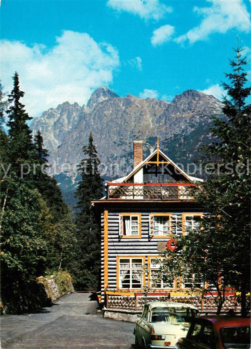 Vysoke Tatry Bilikova chata Berghaus Hohe Tatra