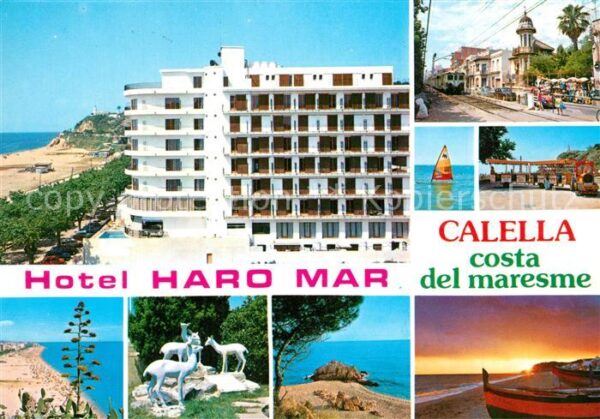 Calella Hotel Haro Mar Küste Strand Touristenba