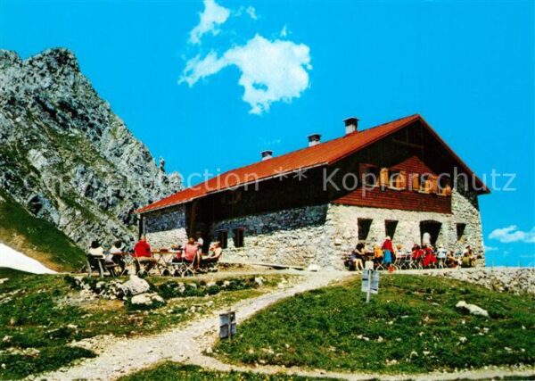Mittelberg Kleinwalsertal Fiderepasshütte Berghaus Alpen