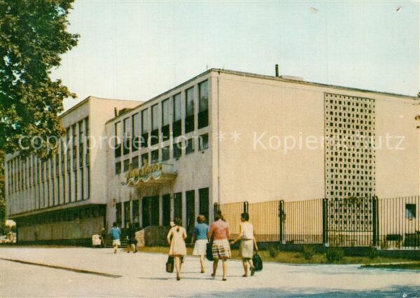 Opole Oppeln Oberschlesien Budynek krytej plywalni Hallenbad