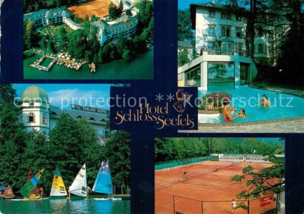 Poertschach Woerthersee Hotel Schloss Seefels Swimming Pool Ten