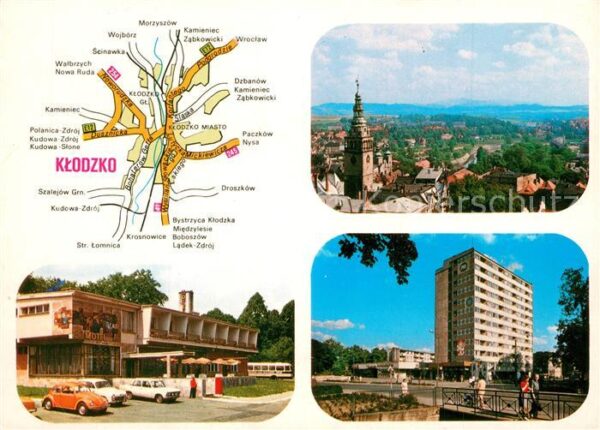 Klodzko Widok ogolny Motel Ulica Daszynskiego
