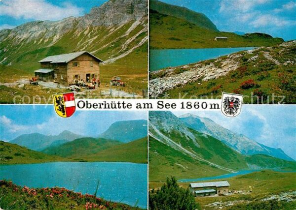Weisspriach Oberhütte am See Berghütte Bergsee Alpe