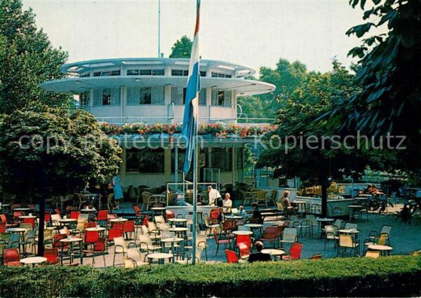 Amsterdam Niederlande Vondelpark The Blue Tearoom Terrasse