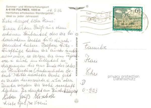 Fulpmes Tirol Erholungsort im Stubaital Stubaier Alpe – Bild 2