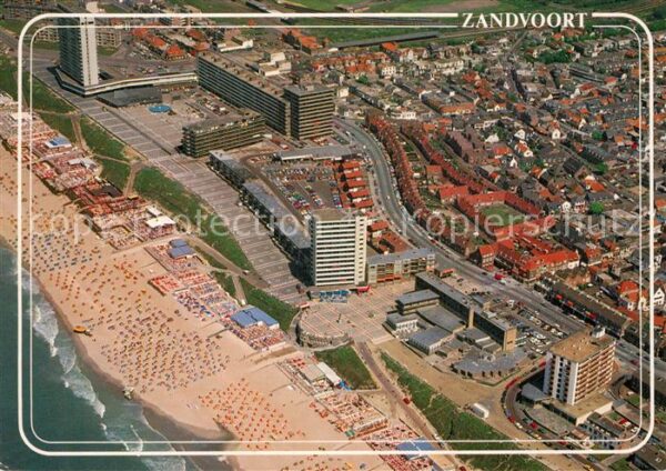 Zandvoort Holland Fliegeraufnahme