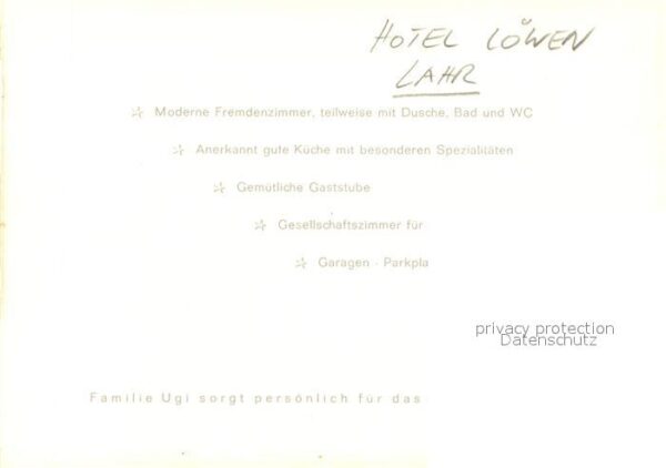Lahr Baden Hotel Löwen Restaurant – Bild 2