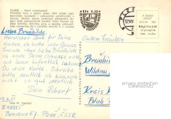 Plzen Pilsen Hotel Continental – Bild 2