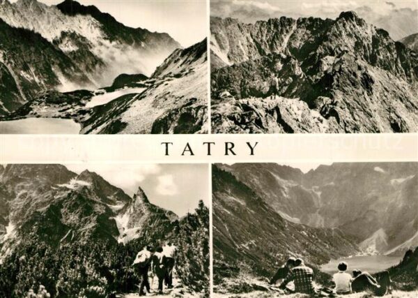 Tatry Vysoke Gebirge Gebirgspanorama Tatra Karpaten Bergwand