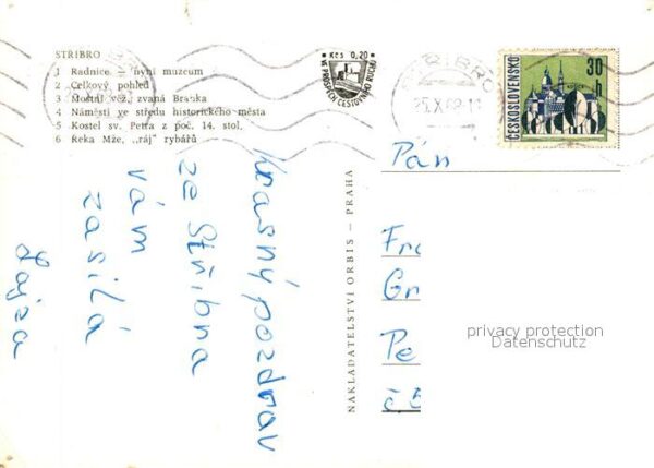 Stribro Rathaus Museum Platz Kirche Torbogen St – Bild 2