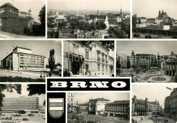 Brno Bruenn Sehenswürdigkeiten der Stadt Stadtpanor
