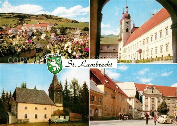 Sankt Lambrecht Steiermark Teilansicht mit Benediktinerstift Klost