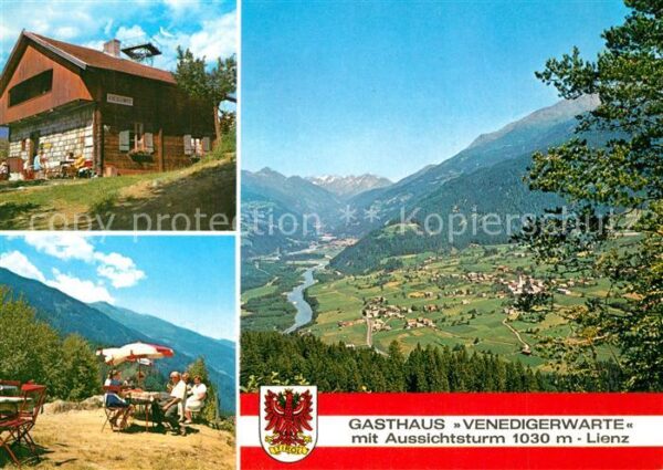 Lienz Tirol Gasthaus Venedigerwarte Landschaftspano