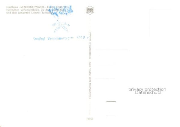 Lienz Tirol Gasthaus Venedigerwarte Landschaftspano – Bild 2