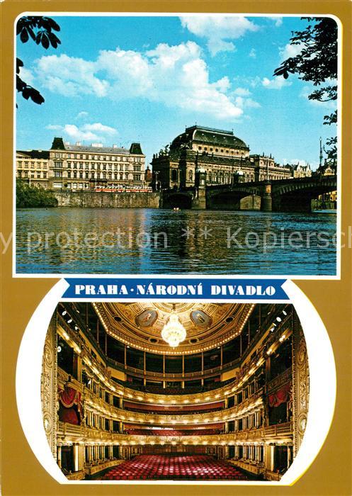 Praha Prahy Prague Narodni Divadlo Nationaltheater