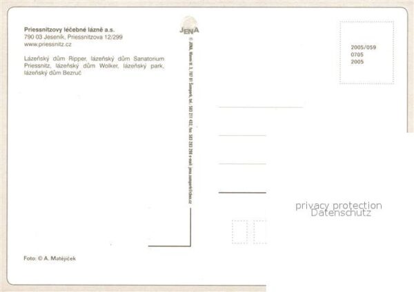 Jesenik Priessnitzovy lecebne lazne Hotel Park – Bild 2