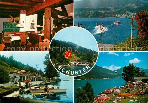 Millstatt Millstaettersee Restaurant Strandbad Wasserschischule B