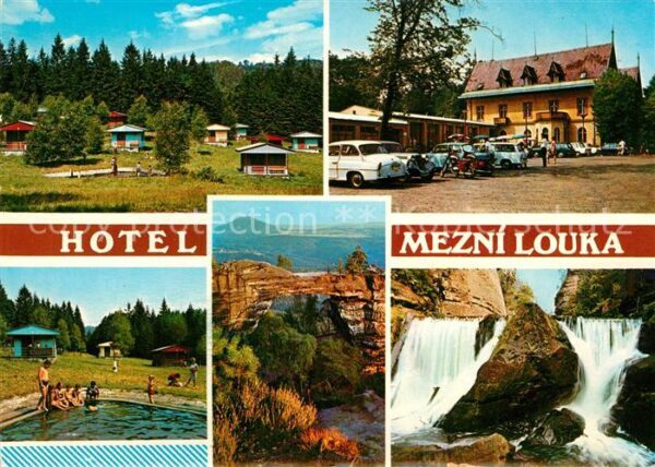 Hrensko Hotel Mezni louka Chatovy tabor Koupali