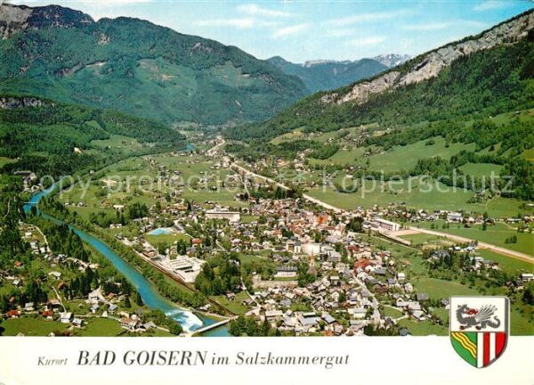 Bad Goisern Salzkammergut Kurort Jodschwefelbad Alpenpanorama Fli