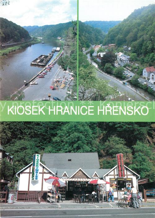 Hrensko Panorama Elbetal Kiosek Hranice