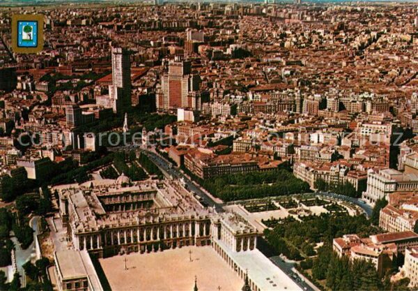 Madrid Spain Vista aérea