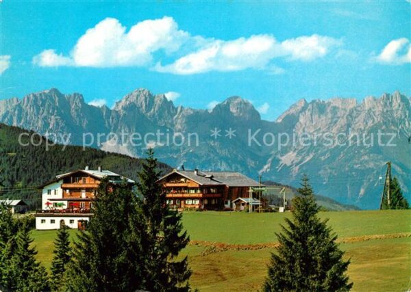 Kirchberg Tirol Alpengasthof Maierl gegen Wilden Kaiser