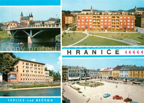 Hranice nad Morave Reka Becva nova vystavba Hlavni lazensk