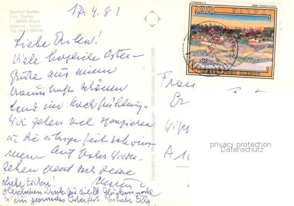 Mauls Gasthof Albergo Stafler – Bild 2
