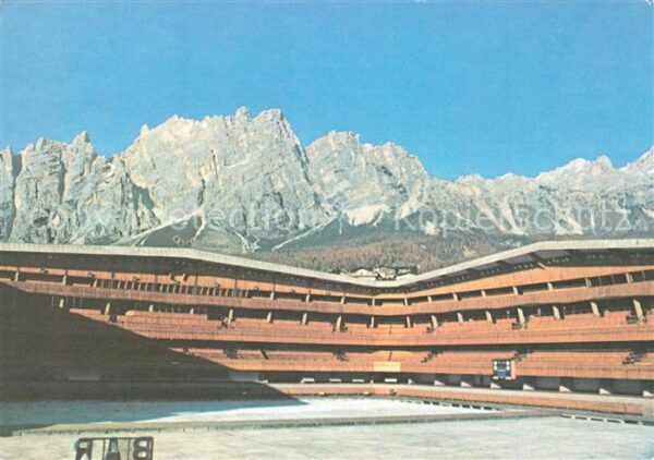 Cortina d Ampezzo Belluno Stadio del ghiaccio Eisstadion