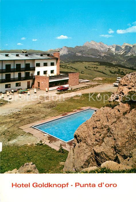 Alpe di Siusi Hotel Goldknopf Punta d_Oro Swimming Po