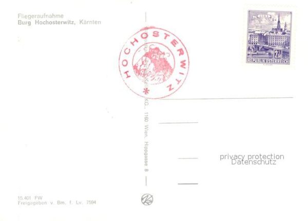 Hochosterwitz Burg Fliegeraufnahme – Bild 2