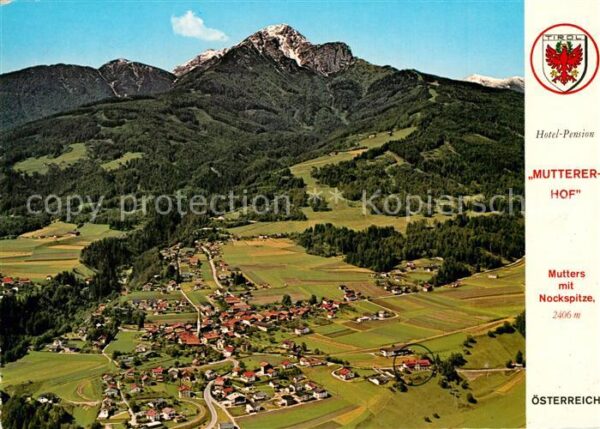 Mutters Tirol Hotel Pension Mutterer Hof mit Nockspit